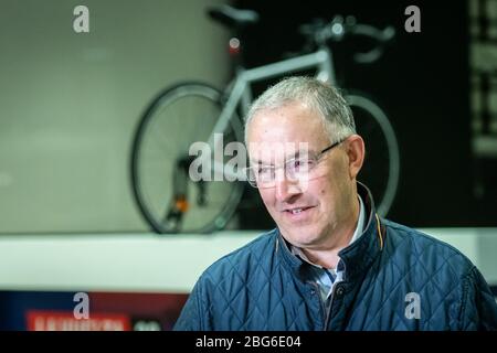 Utrecht, Pays-Bas. 20 avril 2020. UTRECHT, 20-04-2020, Commission de sécurité sur les mesures corona dans les 25 Veiligheidsregio à la Provinciehuis Utrecht. Burgemeester Rotterdam Ahmed Aboutaleb crédit: Pro Shots/Alamy Live News Banque D'Images