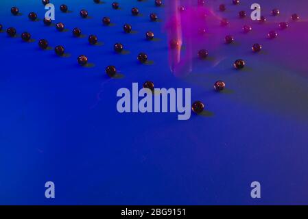 Marbre d'exercice à la main Banque D'Images