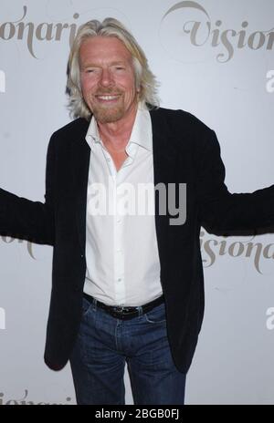 NEW YORK, NY - 18 SEPTEMBRE : Richard Branson assiste à la Conde Nast Traveler Celebration of 'The Visionariess' et 25 ans de vérité en voyage à Alice Tully Hall le 18 septembre 2012 à New York City. (Photo par le groupe médias tempêtes) personnes: Richard Branson Banque D'Images