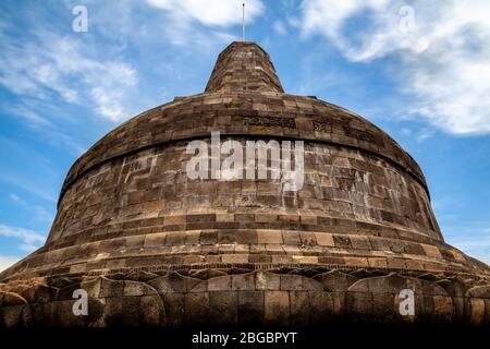 Temple de Borobudur, Yogyakarta, Java centrale, Indonésie Banque D'Images