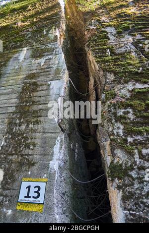 Luftschutzbunker von Adolf Hitler, Wolfsschanze, Masuren, Polen, Europa Banque D'Images