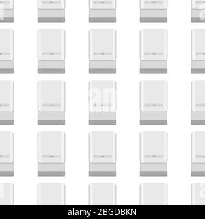 Sans soudure de nombreux désinfectants identiques dans le distributeur de savon pour la désinfection. Désinfection composée d'un désinfectant accessoire dans le distributeur de savon. Aseptisant i Illustration de Vecteur