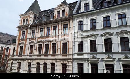 görlitz , rue obernölbach 28 Banque D'Images