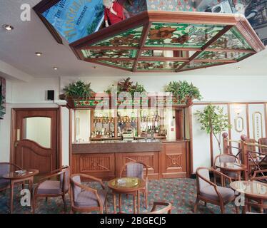 1990 Glasgow Hotel INTERIEUR, Ecosse, Royaume-Uni Banque D'Images