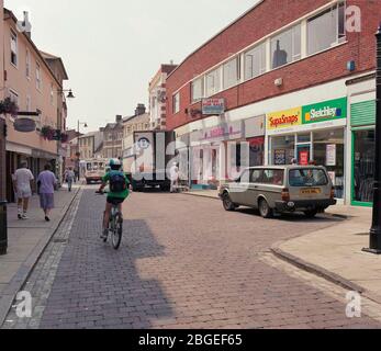 1994, Braintree High Street, Essex, Angleterre du Sud-est, Royaume-Uni Banque D'Images