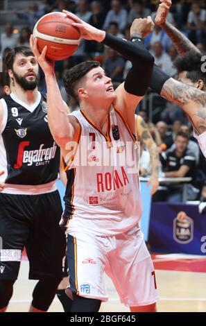 amar alibegovic (virtus roma) lors du championnat italien de basket-ball Serie A 2019/20, Bologne, Italie, 01 Jan 2020 Banque D'Images