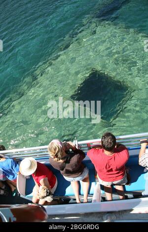 Canada, Ontario, Tobermory, sur la baie Georgienne, à Big Tub Harbour, près de l'île Flowerpot, sur le lac Huron, parc marin Fathom Five, Amérique du Nord Banque D'Images