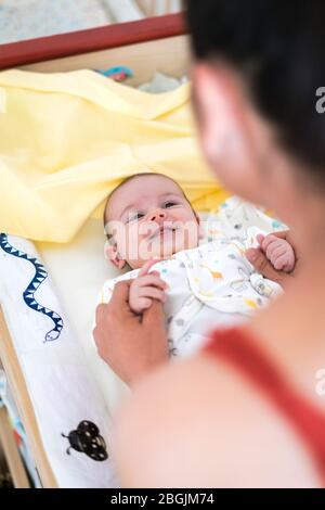 2 mois Banque D'Images