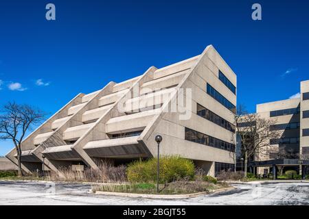 Lincoln Executive Plaza conçu par Peter Tsolinas Banque D'Images