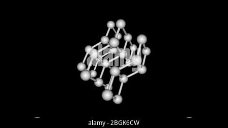 L'uranium est un élément chimique dont le symbole U et le numéro atomique 92 sont utilisés. Il s'agit d'un métal argenté dans la série actinide de la table périodique. 3 mm de lustré Banque D'Images