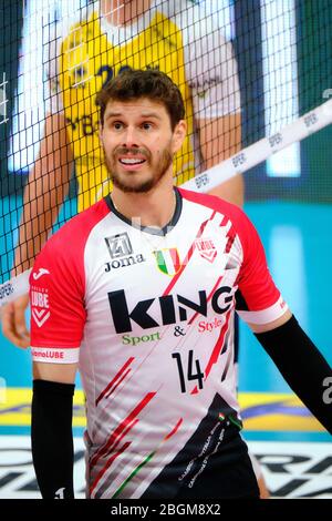 Modène, Italie. 1 janvier 2020. bruno rezende (14) (Lube civitanova) pendant la saison 2019/20, Volleyball italien Serie A Men Superligue Championship à modène, Italie, 01 janvier 2020 crédit: Agence de photo indépendante/Alay Live News Banque D'Images