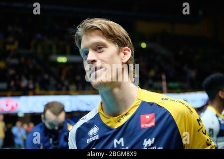 Modène, Italie. 21 janvier 2020 maxwell philip holt (12) (leo shoes modena) pendant la saison 2019/20, Volleyball italien Serie A Men Superligue Championship à modène, Italie, 01 janvier 2020 crédit: Agence de photo indépendante/Alay Live News Banque D'Images