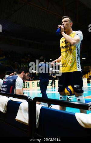 Modène, Italie. 01 janvier 2020. daniele mazzone (18) (leo shoes modena) pendant la saison 2019/20, Volleyball italien Serie A Men Superligue Championship à modène, Italie, 01 janvier 2020 crédit: Agence de photo indépendante/Alay Live News Banque D'Images