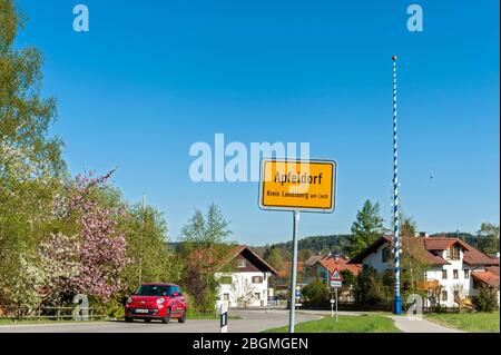 Apfeldorf Village, Bavière, Allemagne Banque D'Images