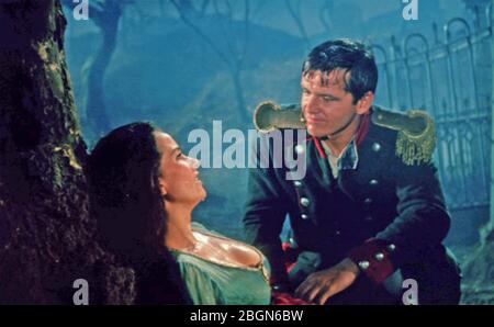 LE FILM TERRORISTE 1963 American International Pictures avec Jack Nicholson et Sandra Knight Banque D'Images