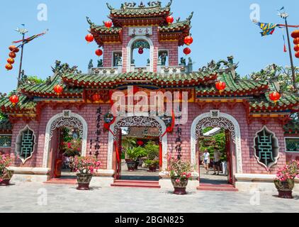 Hoi an, Vietnam - 20 mars 2019: Salle de réunion cantonaise Hoi an, Vietnam Banque D'Images