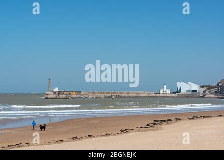 Margate en verrouillage pendant le Covid-19 Banque D'Images