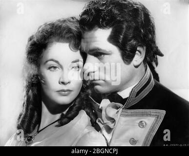 VIVIEN LEIGH comme Emma, Lady Hamilton et LAURENCE OLIVIER comme Nelson dans LADY HAMILTON aka QUE LA FEMME HAMILTON 1941 réalisateur ALEXANDER KORDA scénario Walter REISCH et R. C. SHERRIFF musique Miklos ROZSA photo de Robert COBURN Alexander Korda films / United Artists Banque D'Images