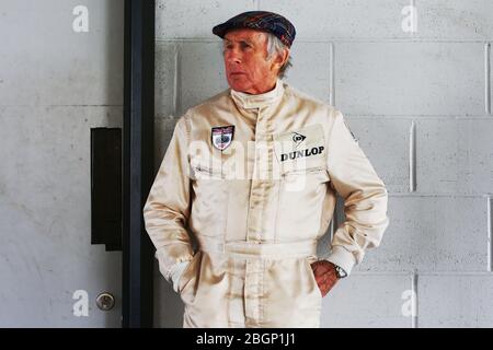 Pilote de course Sir Jackie Stewart OBE (GBR) Banque D'Images