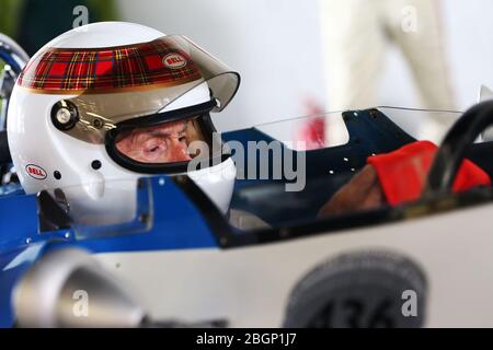 Pilote de course Sir Jackie Stewart OBE (GBR) Banque D'Images