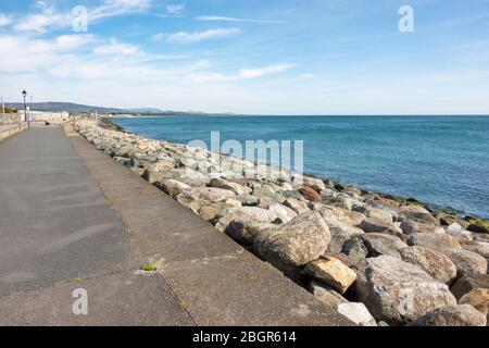 Port de Wicklow Town - Irlande Banque D'Images