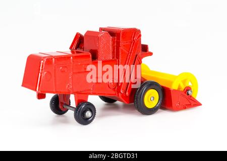 Lesney Products Matboîte modèle jouet voiture 1-75 série n°65 Claas moissonneuse-batteuse Banque D'Images