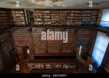 TURIN, ITALIE - décembre 2008 : l'Accademia delle Scienze. L’Académie des sciences de Turin a été fondée en 1757 en tant que société scientifique privée. Banque D'Images