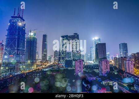 Pékin, Pékin, Chine. 23 avril 2020. CHINE-le 23 avril 2020, le photographe a passé 6 ans à se lever tôt et à se lever tard pour poursuivre des personnes, des objets et des paysages dans un environnement à faible éclairage. Avec sa méthode d'exposition unique et sa sélection unique de scènes, le photographe a montré le profond sentiment de tranquillité et de changements de tons riches, qui a une sorte de beauté étonnante qui peut laver l'esprit.le paysage de lumière faible contient un charme riche, une étrangeté riche. Crédit: ZUMA Press, Inc./Alay Live News Banque D'Images