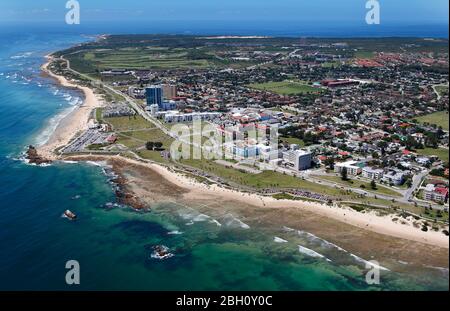 Photo aérienne de Port Elizabeth Beachfront Banque D'Images