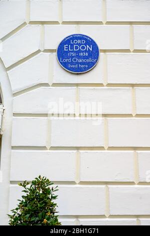 Lord Eldon, 6 Bedford Square, Londres Banque D'Images