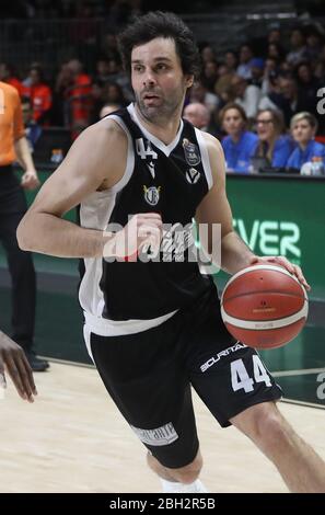 Bologne, Italie. 1 janvier 2020. Bologne, Italie, 01 Jan 2020, Milos Teodosic (Virtus Segafredo Bologna) pendant - - - crédit: LM/Michele Nucci crédit: Michele Nucci/LPS/ZUMA Wire/Alay Live News Banque D'Images