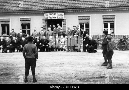 1942 - Dessau, Dessau-Roßlau, Allemagne Banque D'Images