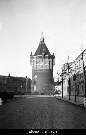 1942 - Dessau, wassertower - Wasserturm am Lutherplatz Erbaut, Dessau-Roßlau, Allemagne Banque D'Images