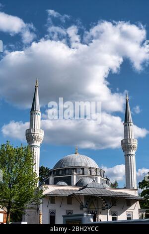 Mosquée Sehitlik à Berlin Tempelhof , Allemagne Banque D'Images