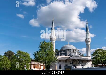 Mosquée Sehitlik à Berlin Tempelhof , Allemagne Banque D'Images