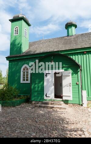 Mosquée de Kruszyniany, Podlaskie Voivodeship en Pologne Banque D'Images