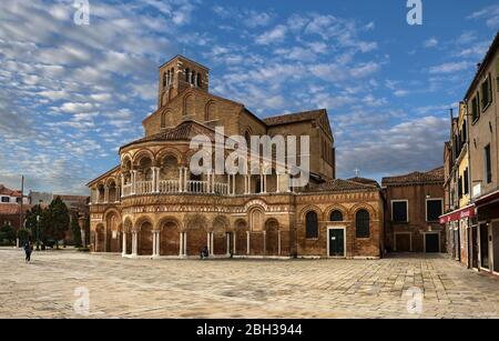 Basilique de Santa Maria e Donato, Murano Banque D'Images