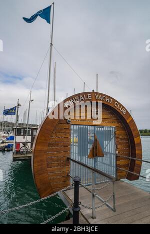 Yacht club de Kinsale dans .County Cork, Irlande. Banque D'Images