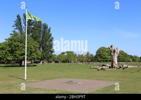 SHAEF Memorial, Bushy Park, Hampton court, Grand Londres, Angleterre, Grande-Bretagne, Royaume-Uni, Royaume-Uni, Europe Banque D'Images