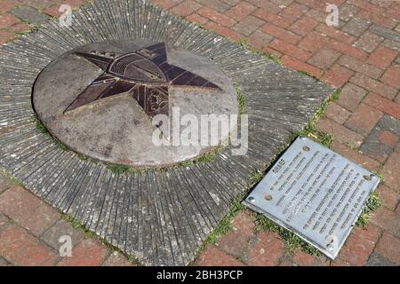 SHAEF Memorial, Bushy Park, Hampton court, Grand Londres, Angleterre, Grande-Bretagne, Royaume-Uni, Royaume-Uni, Europe Banque D'Images