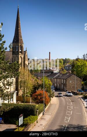 Royaume-Uni, Angleterre, Cheshire, Bollington, Wellington Road, ancienne église méthodiste Banque D'Images