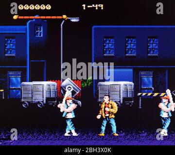 The Last action Hero - Sega Genesis Mega Drive - usage éditorial seulement Banque D'Images