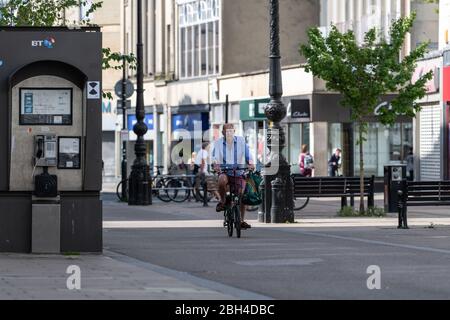 La photographie suivante a été prise pendant la pandémie de coronavirus. Banque D'Images