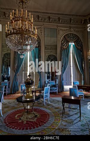 Le Grand Trianon, le château de Versailles, la France, connu sous le nom de maison de Marie-Antoinette Banque D'Images