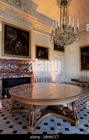 Le Grand Trianon, le château de Versailles, la France, connu sous le nom de maison de Marie-Antoinette Banque D'Images