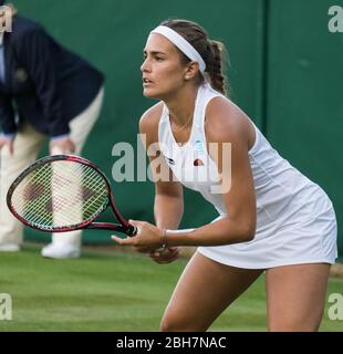 Monica Puig à Wimbledon 2018 Banque D'Images