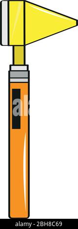 Icône d'otoscope isolé Illustration de Vecteur