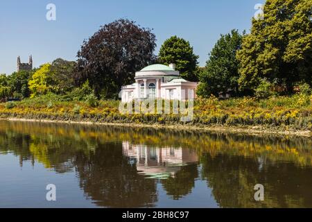 L'Angleterre, Londres, Middlesex, Thames Riverfront et Syon Park Banque D'Images