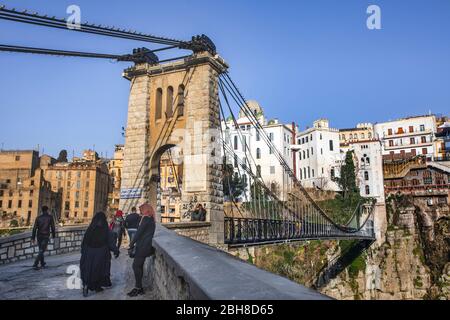 Argelia, Constantine City, Mellah Slimane Brig Banque D'Images