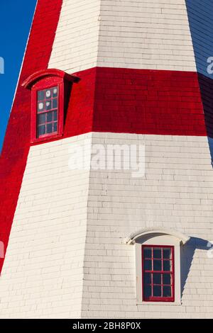 Canada, Nouveau-Brunswick, Île Campobello, Head Harbour lighthouse phare Banque D'Images